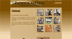 Desktop Screenshot of patrickmeyerswoodcraft.com