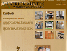 Tablet Screenshot of patrickmeyerswoodcraft.com